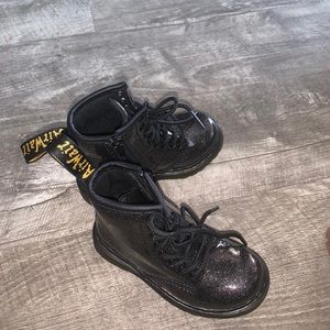 Toddler Dr. Martens boots.